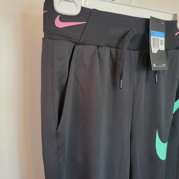 Nike Girl's Track Pant Zip Bottoms Size Medium NWT - Picture 3 of 6